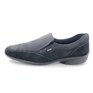 Ara Luftpolster Black Leather Slip on Loafers 8
